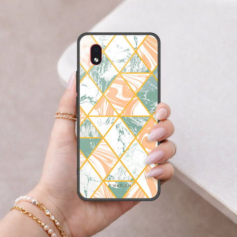 Samsung Galaxy A01 Core Cover - O'Nation Shades of Marble Series - HQ Premium Shine Durable Shatterproof Case