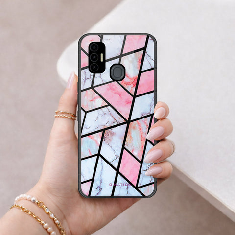 Tecno Spark 7 Cover - O'Nation Shades of Marble Series - HQ Premium Shine Durable Shatterproof Case