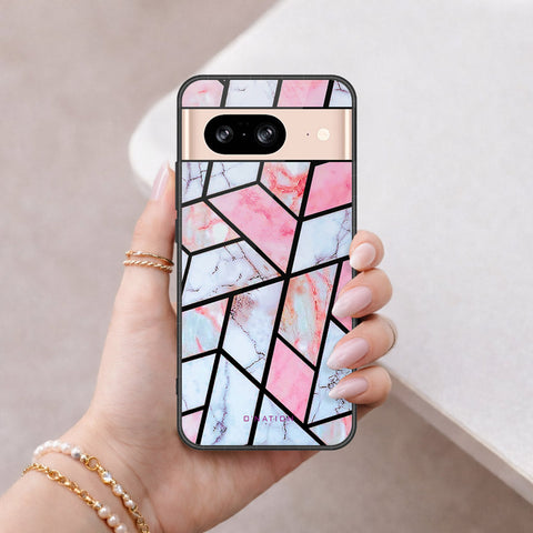 Google Pixel 8 Cover - O'Nation Shades of Marble Series - HQ Premium Shine Durable Shatterproof Case