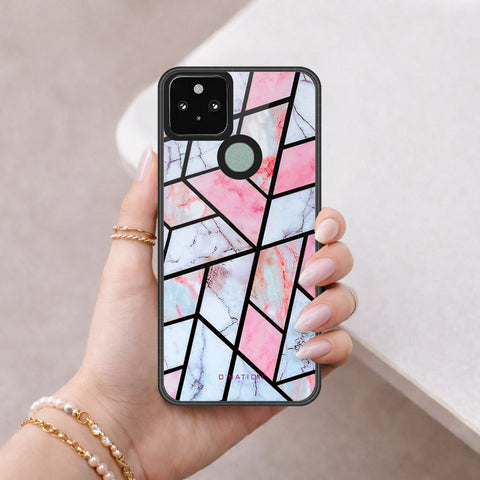 Google Pixel 5 Cover - O'Nation Shades of Marble Series - HQ Premium Shine Durable Shatterproof Case