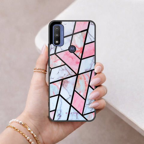 Motorola G Pure 2021 Cover - O'Nation Shades of Marble Series - HQ Premium Shine Durable Shatterproof Case