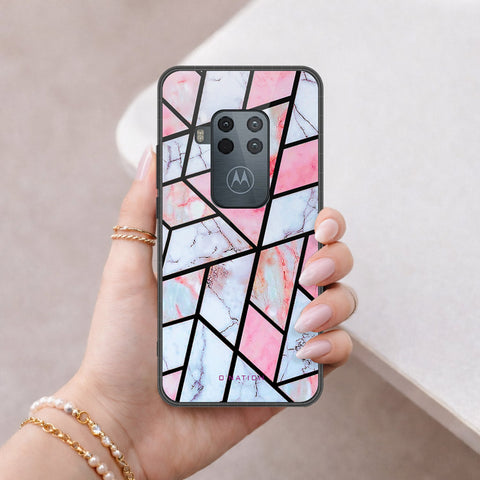 Motorola One Zoom Cover - O'Nation Shades of Marble Series - HQ Premium Shine Durable Shatterproof Case
