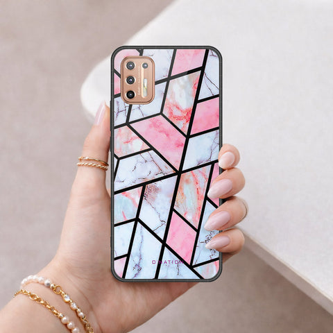 Motorola Moto G9 Plus Cover - O'Nation Shades of Marble Series - HQ Premium Shine Durable Shatterproof Case