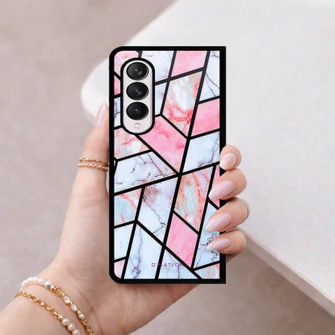 Samsung Galaxy Z Fold 4 5G Cover - O'Nation Shades of Marble Series - HQ Premium Shine Durable Shatterproof Case