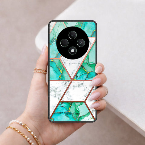 Oppo Reno 12F Cover - O'Nation Shades of Marble Series - HQ Premium Shine Durable Shatterproof Case