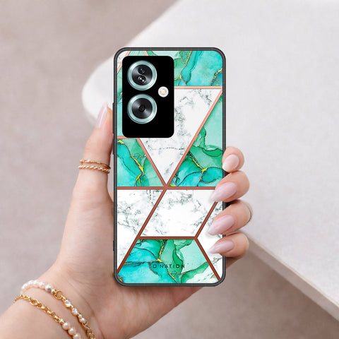 Oppo A79 Cover - O'Nation Shades of Marble Series - HQ Premium Shine Durable Shatterproof Case