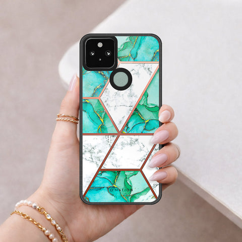 Google Pixel 5 Cover - O'Nation Shades of Marble Series - HQ Premium Shine Durable Shatterproof Case