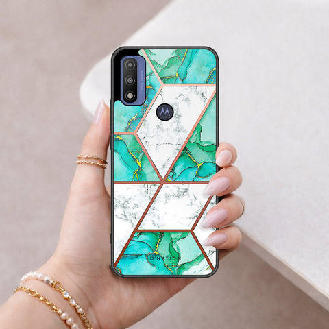 Motorola G Pure 2021 Cover - O'Nation Shades of Marble Series - HQ Premium Shine Durable Shatterproof Case