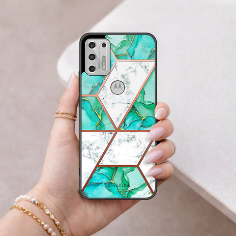 Motorola Moto G Stylus 5G 2021 Cover - O'Nation Shades of Marble Series - HQ Premium Shine Durable Shatterproof Case
