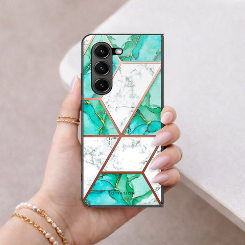 Samsung Galaxy Z Fold 6 5G Cover - O'Nation Shades of Marble Series - HQ Premium Shine Durable Shatterproof Case