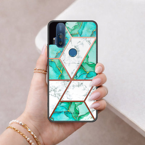 Motorola One Hyper Cover - O'Nation Shades of Marble Series - HQ Premium Shine Durable Shatterproof Case