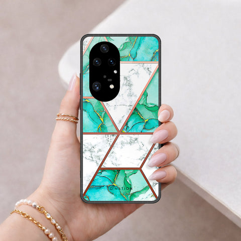 Huawei P50 Pro Cover - O'Nation Shades of Marble Series - HQ Premium Shine Durable Shatterproof Case