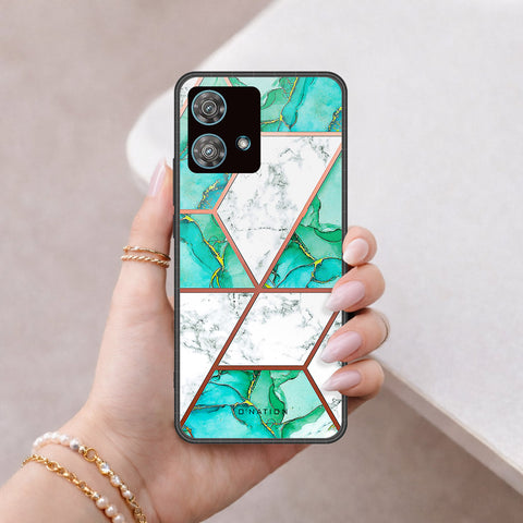 Motorola Edge 40 Neo Cover - O'Nation Shades of Marble Series - HQ Premium Shine Durable Shatterproof Case