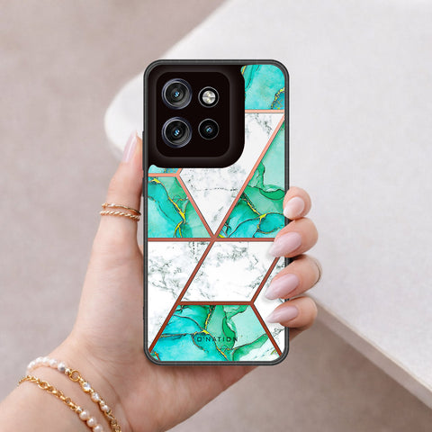Motorola Edge 50 Neo Cover - O'Nation Shades of Marble Series - HQ Premium Shine Durable Shatterproof Case
