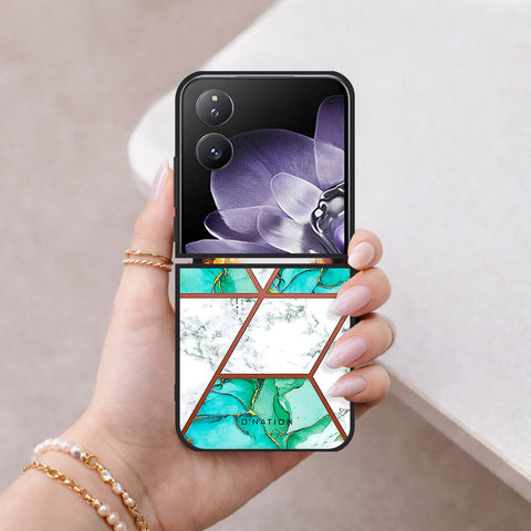 Xiaomi Mix Flip Cover - O'Nation Shades of Marble Series - HQ Premium Shine Durable Shatterproof Case