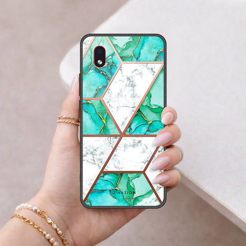 Samsung Galaxy A01 Core Cover - O'Nation Shades of Marble Series - HQ Premium Shine Durable Shatterproof Case