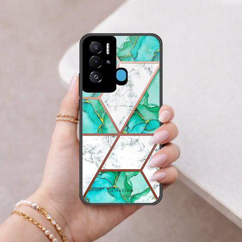 Tecno Pova Neo Cover - O'Nation Shades of Marble Series - HQ Premium Shine Durable Shatterproof Case