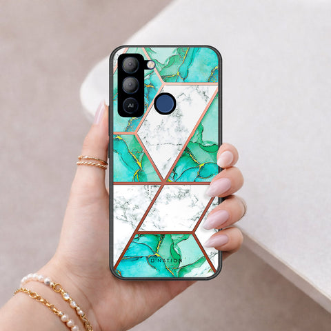 Tecno Pop 5 Pro Cover - O'Nation Shades of Marble Series - HQ Premium Shine Durable Shatterproof Case