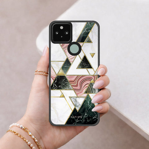 Google Pixel 5 Cover - O'Nation Shades of Marble Series - HQ Premium Shine Durable Shatterproof Case