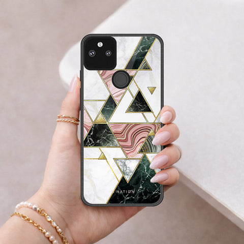 Google Pixel 5a 5G Cover - O'Nation Shades of Marble Series - HQ Premium Shine Durable Shatterproof Case