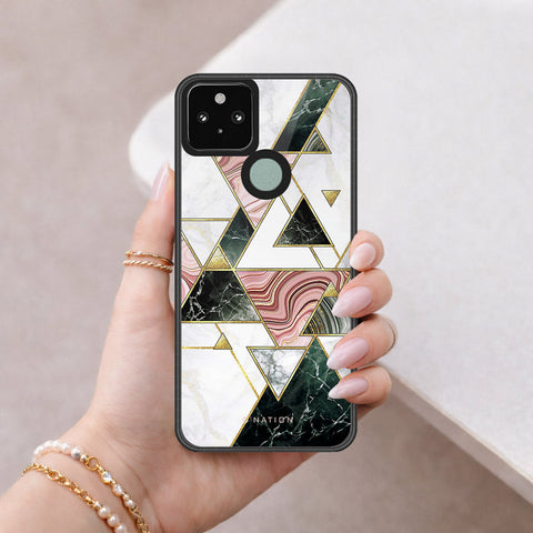 Google Pixel 5 XL Cover - O'Nation Shades of Marble Series - HQ Premium Shine Durable Shatterproof Case