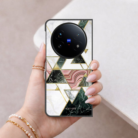 Vivo X Fold 5 Cover - O'Nation Shades of Marble Series - HQ Premium Shine Durable Shatterproof Case