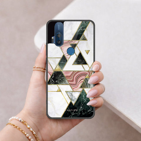 Motorola One Hyper Cover - O'Nation Shades of Marble Series - HQ Premium Shine Durable Shatterproof Case