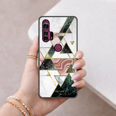 Motorola Edge Plus Cover - O'Nation Shades of Marble Series - HQ Premium Shine Durable Shatterproof Case