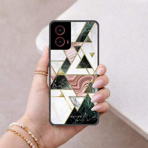 Motorola Moto G45 Cover - O'Nation Shades of Marble Series - HQ Premium Shine Durable Shatterproof Case