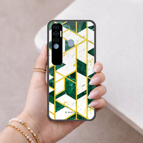 Tecno Spark 7 Pro Cover - O'Nation Shades of Marble Series - HQ Premium Shine Durable Shatterproof Case