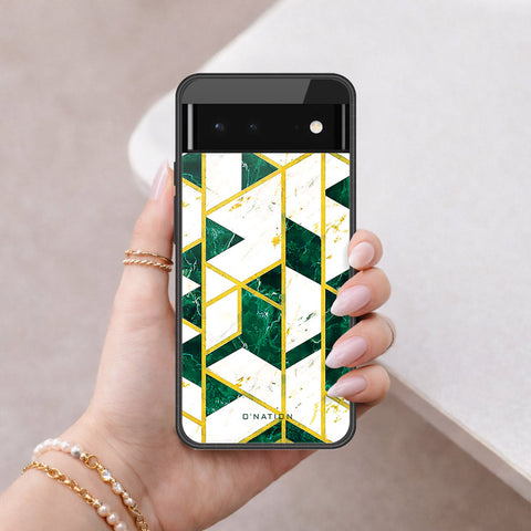 Google Pixel 6 Cover - O'Nation Shades of Marble Series - HQ Premium Shine Durable Shatterproof Case