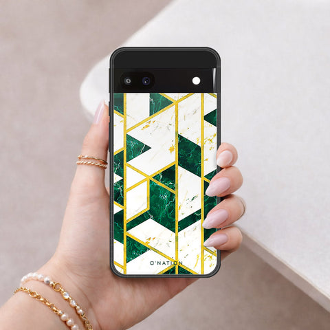 Google Pixel 6a Cover - O'Nation Shades of Marble Series - HQ Premium Shine Durable Shatterproof Case