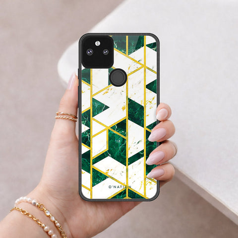 Google Pixel 5a 5G Cover - O'Nation Shades of Marble Series - HQ Premium Shine Durable Shatterproof Case