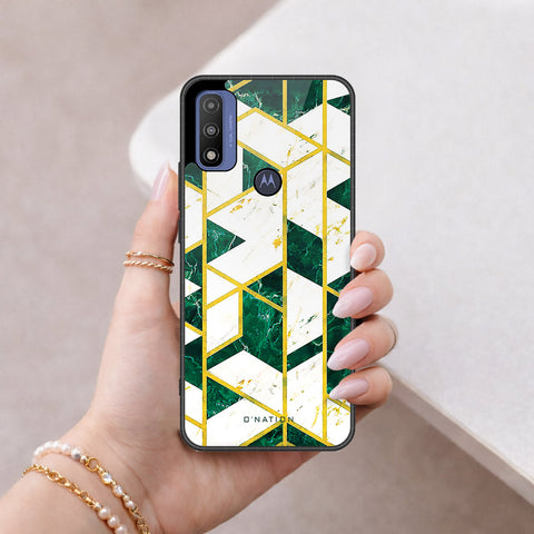 Motorola G Pure 2021 Cover - O'Nation Shades of Marble Series - HQ Premium Shine Durable Shatterproof Case