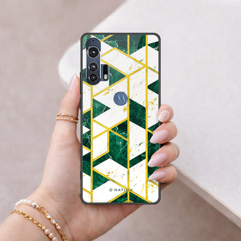 Motorola Edge Plus 2020 Cover - O'Nation Shades of Marble Series - HQ Premium Shine Durable Shatterproof Case