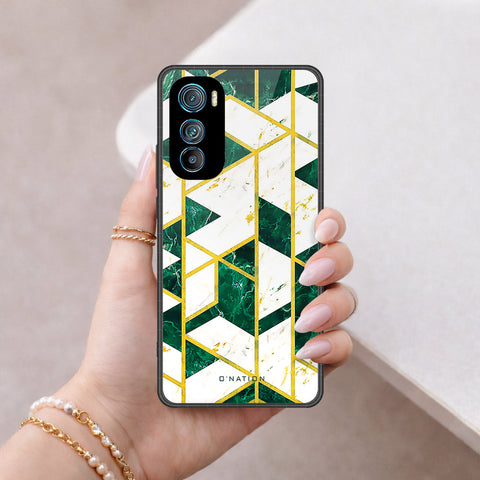 Motorola Edge 30 Cover - O'Nation Shades of Marble Series - HQ Premium Shine Durable Shatterproof Case