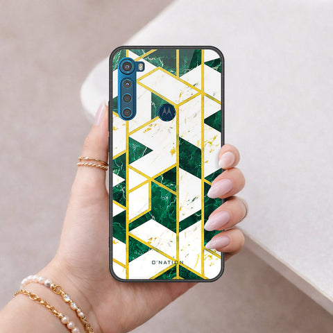 Motorola One Fusion Plus Cover - O'Nation Shades of Marble Series - HQ Premium Shine Durable Shatterproof Case