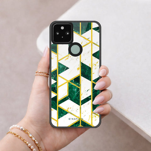 Google Pixel 5 XL Cover - O'Nation Shades of Marble Series - HQ Premium Shine Durable Shatterproof Case