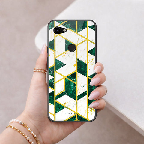 Google Pixel 3a Cover - O'Nation Shades of Marble Series - HQ Premium Shine Durable Shatterproof Case