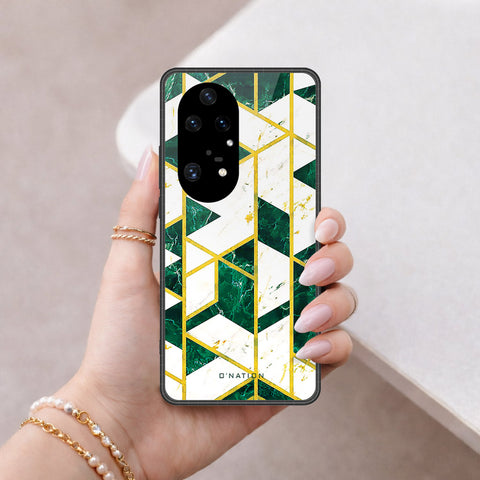 Huawei P50 Pro Cover - O'Nation Shades of Marble Series - HQ Premium Shine Durable Shatterproof Case