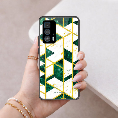 Motorola Edge 20 Pro Cover - O'Nation Shades of Marble Series - HQ Premium Shine Durable Shatterproof Case
