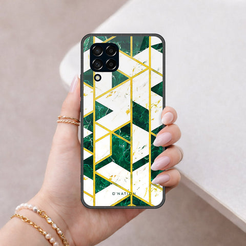 Samsung Galaxy F12 Cover - O'Nation Shades of Marble Series - HQ Premium Shine Durable Shatterproof Case
