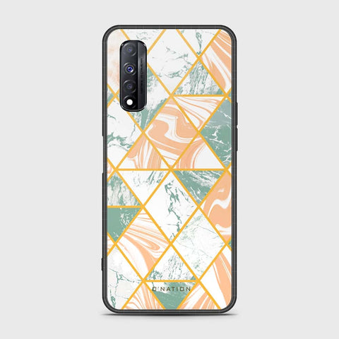 Realme Narzo 30 Cover- O'Nation Shades of Marble Series - HQ Premium Shine Durable Shatterproof Case