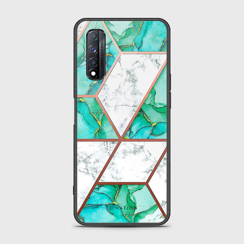 Realme Narzo 30 Cover- O'Nation Shades of Marble Series - HQ Premium Shine Durable Shatterproof Case