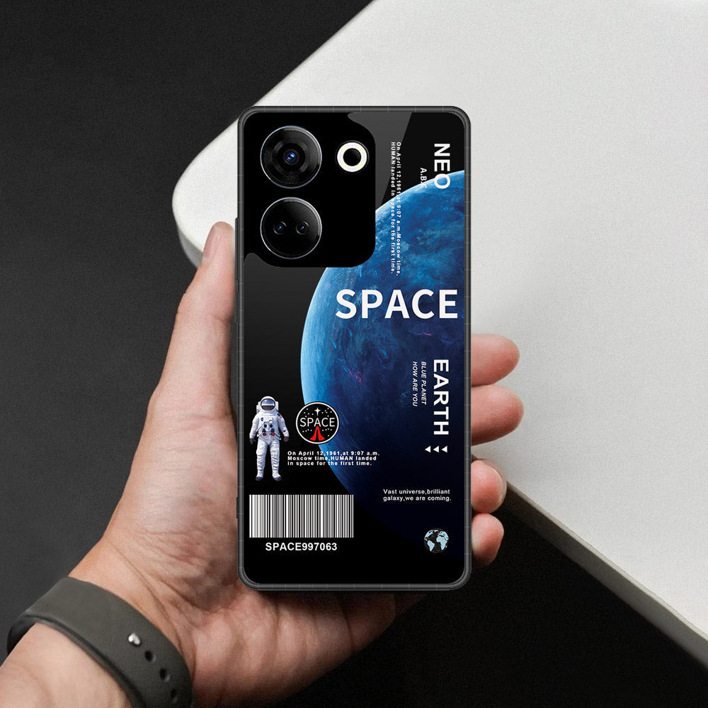 Tecno Camon 20 Cover - Limitless Series - HQ Premium Shine Durable Shatterproof Case
