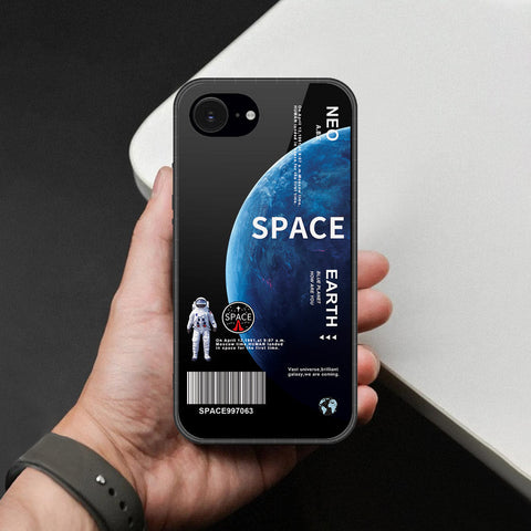 iPhone 16e Cover - Limitless Series - HQ Ultra Shine Premium Infinity Glass Soft Silicon Borders Case