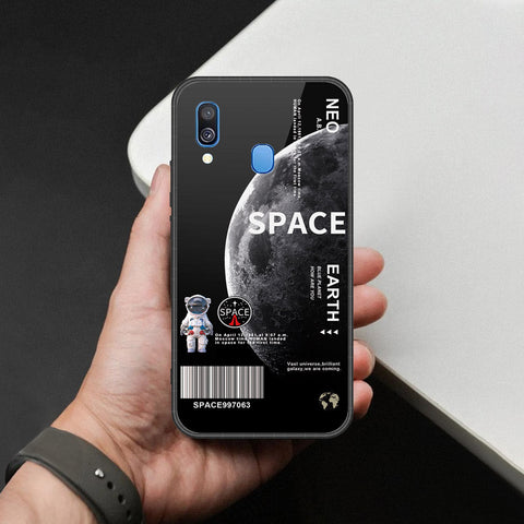 Samsung Galaxy A40 Cover - Limitless Series - HQ Premium Shine Durable Shatterproof Case