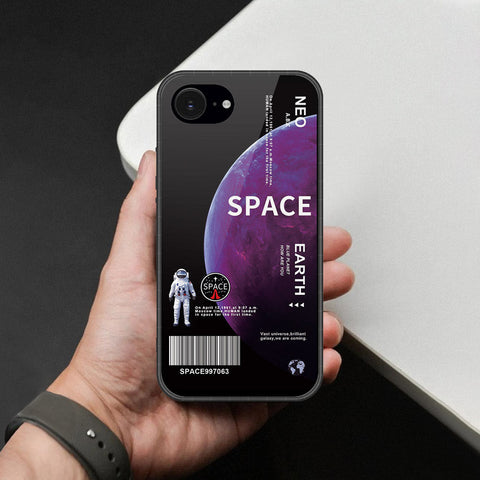 iPhone 16e Cover - Limitless Series - HQ Ultra Shine Premium Infinity Glass Soft Silicon Borders Case