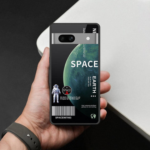 Google Pixel 7a Cover - Limitless Series - HQ Ultra Shine Premium Infinity Glass Soft Silicon Borders Case