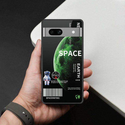 Google Pixel 7a Cover - Limitless Series - HQ Ultra Shine Premium Infinity Glass Soft Silicon Borders Case